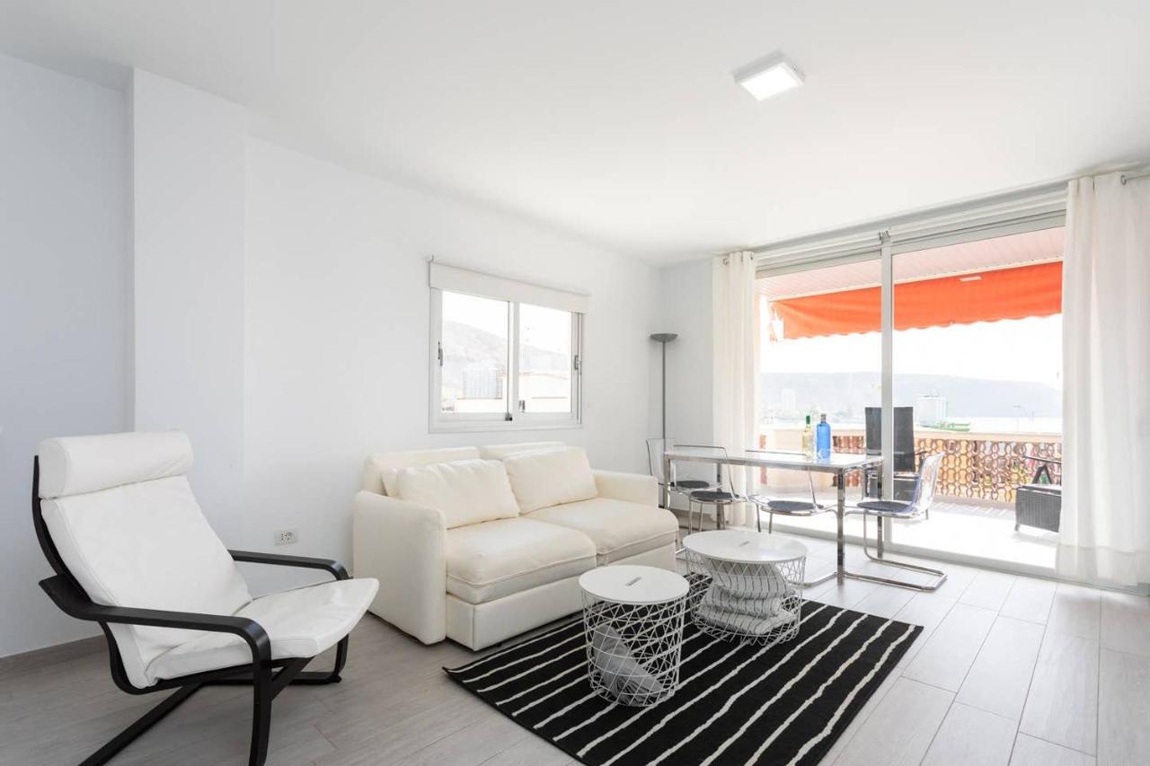Ferienwohnung The White Heart House - Attic Sea View Los Cristianos  Exterior foto